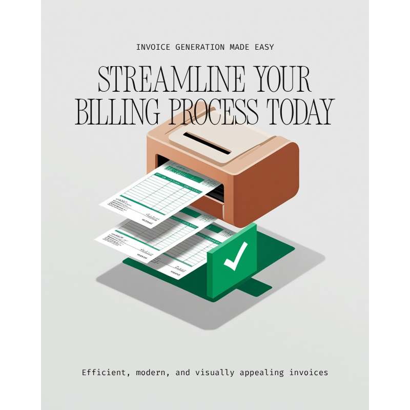 Fiches de facturation imprimables